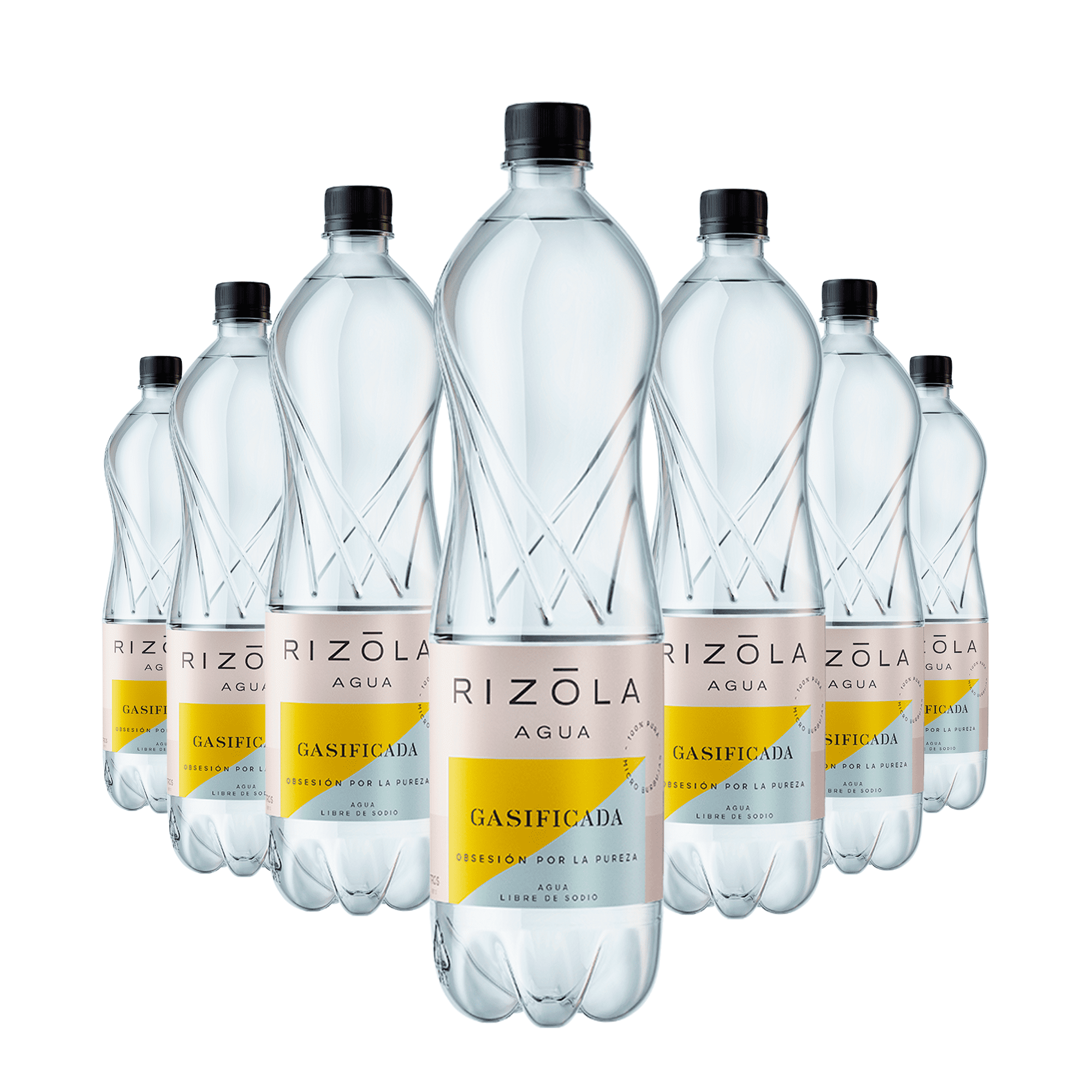 Agua Con Gas Rizola 1,5l Pack X6 Unidades