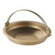 thumbnail image 4 of Olla Sukiyaki Nabe Para Senderismo En Interiores Y Exteriores, Sartén De Acero Inoxidable, Sartén Sukiyaki De 24cm, Color Dorado, 4 of 5