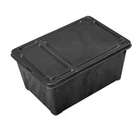 Magideal - Caja Para Cría De Serpientes, Jaula Para Hábitat De Animales Con Asa Y Tapa, Contenedor Para Hábitat De Reptiles, Pequeño Tanque De Tortugas Para Pece Negro