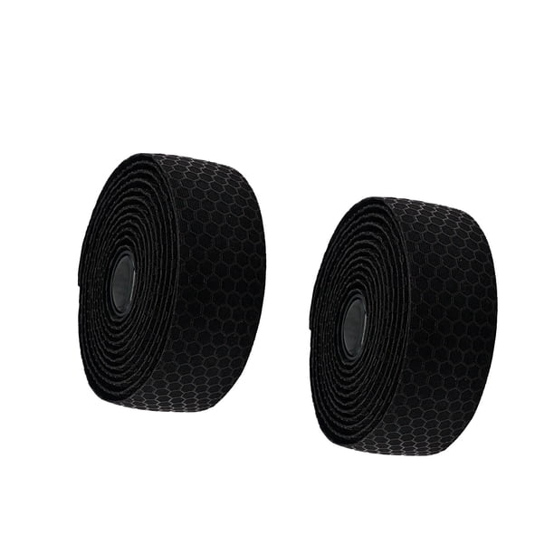 2 Piezas Cinta Para Manillar De Bicicleta Cinta Para Manillar De Bicicleta Para Bicicleta De Carretera BMX Montar Negro