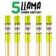 thumbnail image 2 of Juego de palillos GAMAGO Llama Bamboo, 5 pares, reutilizables, 2 of 7