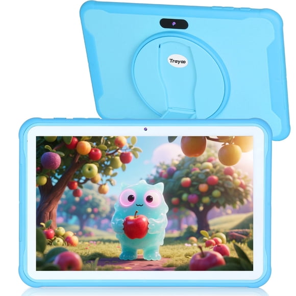 Tablet para Niños Trayoo 10.1" 64GB Doble Cámara WiFi Azul