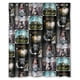 thumbnail image 1 of Cortina de ducha Pierce the Veil, juego de cortinas de baño con ganchos, tamaño 60 x 72 pulgadas, 1 of 3