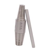 Ioensy - Extractor De Tornillos Rotos De Doble Uso Para Tuberías, Válvulas Y Grifos De 1/2 Y 3/4 De Pulgada, Resistente.