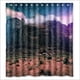 thumbnail image 1 of Cortina de ducha Another Planet, juego de cortinas de baño con ganchos, tamaño 66 x 72 pulgadas, 1 of 3