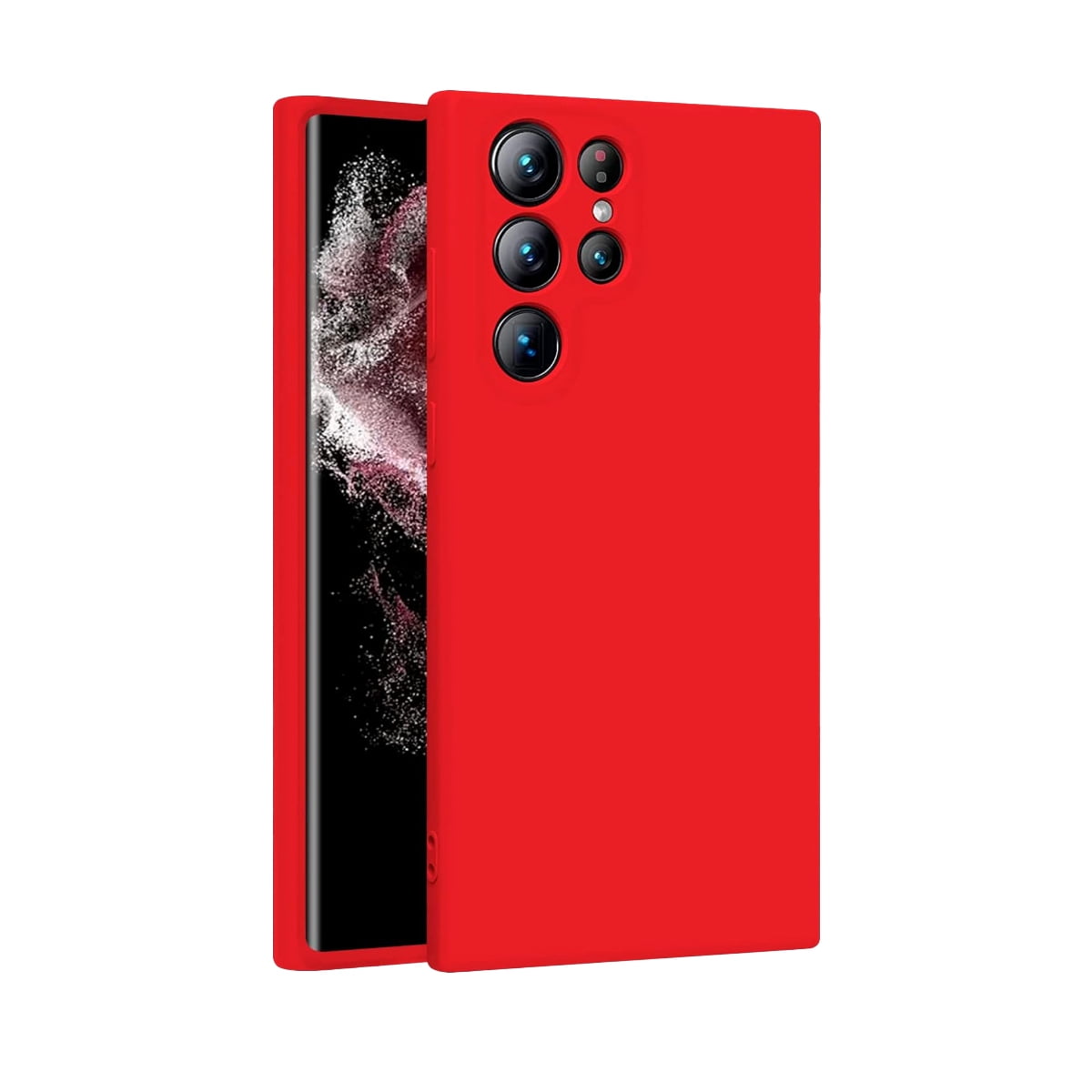 Joigo - Carcasa Para Samsung S24 Ultra Goma Rojo