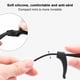 thumbnail image 3 of Ganchos de sujeción antideslizantes para las patillas de las gafas, de silicona, cómodos y elásticos, para gafas de sol, gafas deportivas (12 pares), 3 of 5