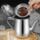 thumbnail image 2 of Upgrade Your Kitchen with our 18oz Stainless Steel Oil Pot - Cute and Practical Strainer, Storage Container, and Condiment Pot in One!, 2 of 4