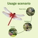 thumbnail image 3 of Clip libélula 3D falso mejorado sombrero plástico estacas colibrí decoración estaca jardín 8, 3 of 6