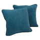thumbnail image 1 of Almohada Blazing Needles con cordones de microgamuza, 45 cm, 2 unidades, 1 of 1