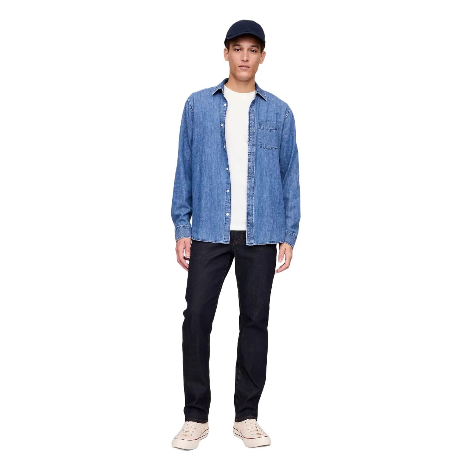 Jeans De Hombre Rectos Gap Indigo 42x32