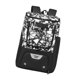 thumbnail image 2 of Bolsa Deportiva Para Año Nuevo, Fútbol, ​​gimnasio, Cumpleaños, Baloncesto, Mochila Con Portapelotas, Color Negro, Blanco Y Gris, 2 of 5