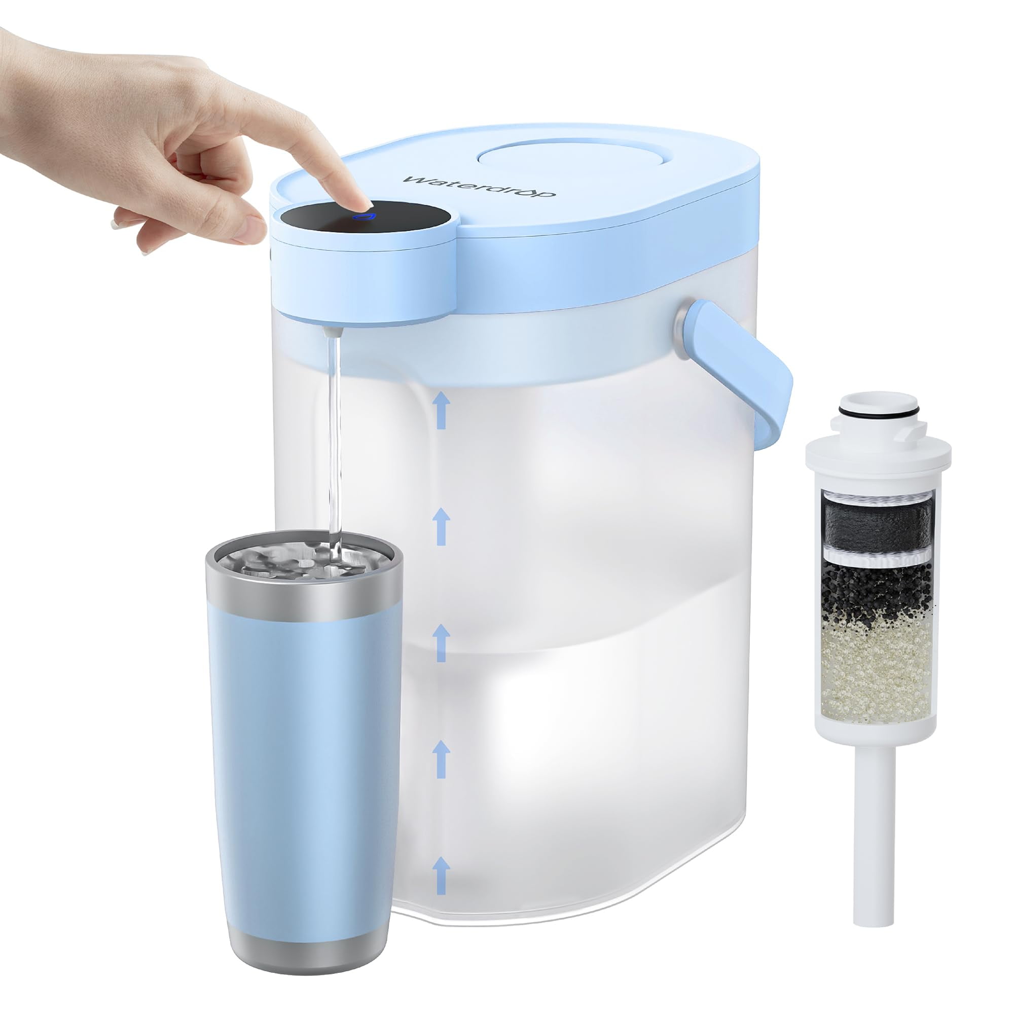 Filtro De Agua Pitcher Waterdrop Freshtaste Electric 4.2l