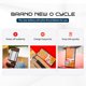 thumbnail image 4 of Batería Qoutmcuy EB-BA426ABY 5100 mAh para Galaxy A42 5G, 4 of 6