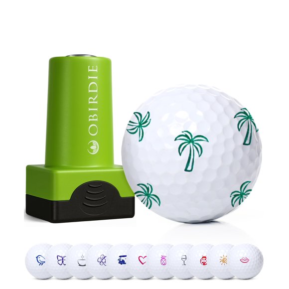 Marca de Pelota de Golf Obirdie para Mujer – Área de Impresión Grande y Autoincansable