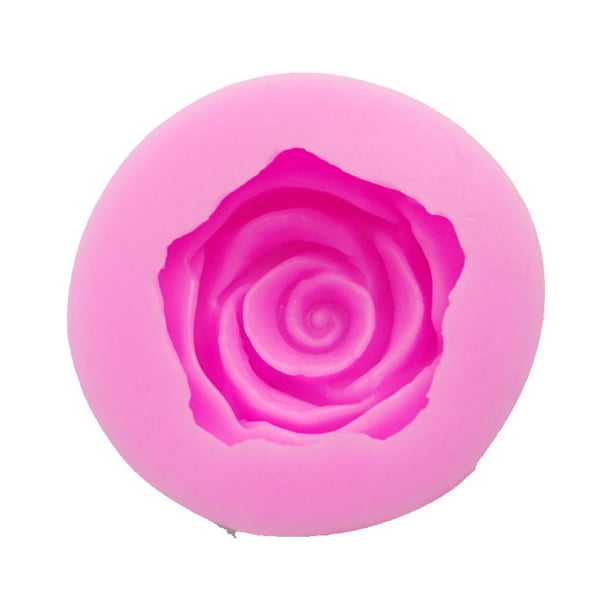 1pc Flower Bloom Rose Shape Silicone Fondant Soap 3D Cake Mold Cupcake Jelly Candy Chocolate Decoration Baking Tool Mold