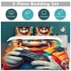 thumbnail image 5 of Super Mario 3-Piece Comforter Set for Bedroom Super Mario Bedding Set for Kids Adults Soft Microfiber Duvet Cover Set with Zipper Closure, 5 of 5