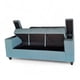 thumbnail image 5 of Sofa Cama Baul 2 Pz Deco Lino Turquesa, 5 of 6