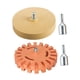 thumbnail image 5 of 2 herramientas genéricas para quitar calcomanías de ruedas con borrador, rueda de goma con adaptador de taladro para ventanas de RV, aplicación rápida, 5 of 5