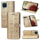 thumbnail image 1 of Funda Cartera FOXDOCK para Samsung Galaxy A12 , Flip PU con Relieve de Gatos y Perros, Tarjetero y Soporte, 1 of 6