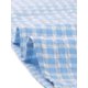 thumbnail image 5 of INSPIRE CHIC Edición Mujeres 1950s Cuello Redondo Mangas Cortas Tops a Cuadros S Azul, 5 of 6
