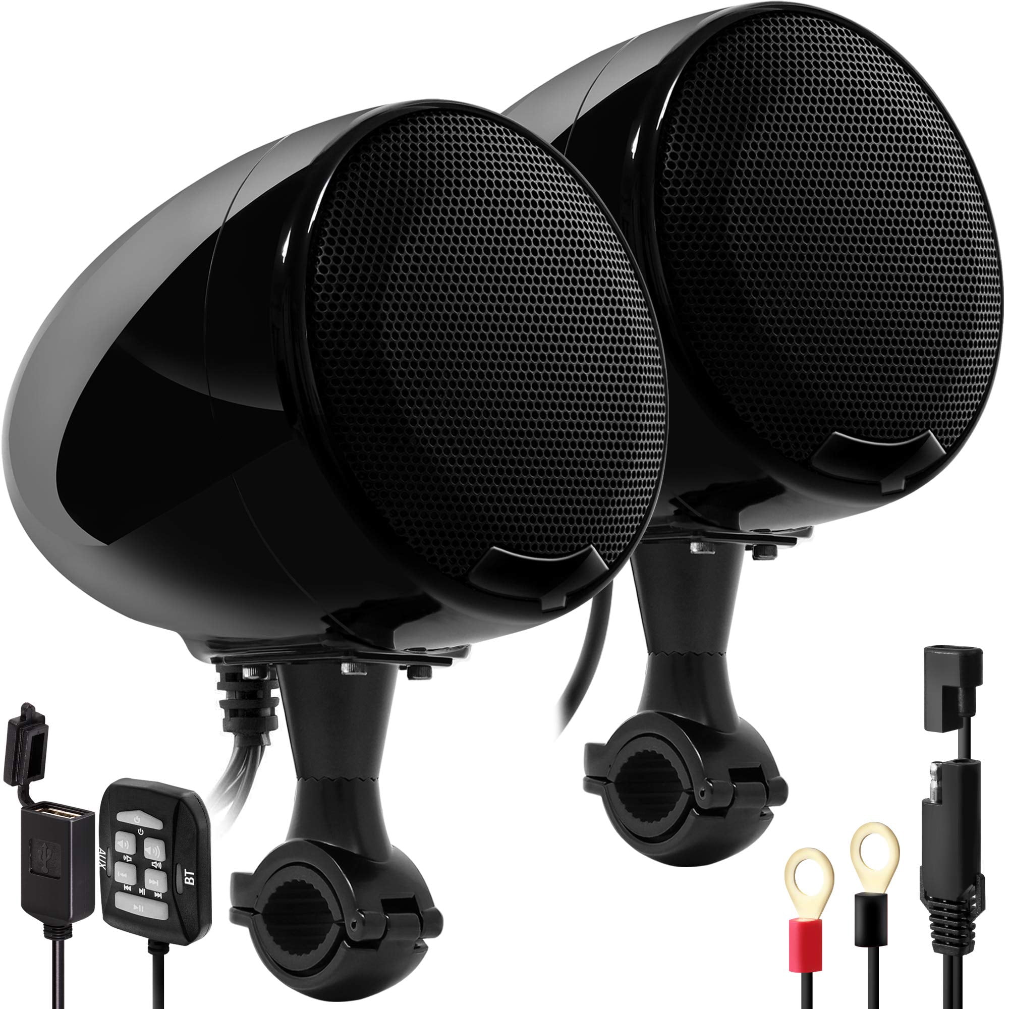 Altavoces Bluetooth Para Moto Gohawk An4-x, 4,5 Pulgadas, Resistentes Al Agua