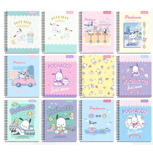pack cuaderno Pochacco