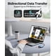 thumbnail image 3 of Lector de tarjetas USB C a SD Hicober de 2 TB de capacidad para MacBook, 3 of 7