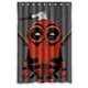 thumbnail image 1 of Cortina de ducha de Deadpool Minion con armas, juego de cortinas de baño con ganchos, tamaño 48 x 72 pulgadas, 1 of 3