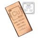 thumbnail image 1 of Barra de cobre de 1 lb (454 g) .999 puro – Mint State Gold, 1 of 3
