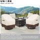 thumbnail image 4 of Funda de Almacenamiento UNARK 4-Pack Impermeable para Silla de Patio 84x89x91 cm, 4 of 9
