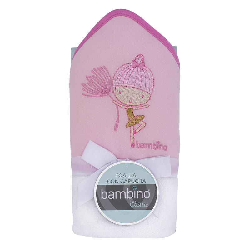 Bambino - Toalla De Algodon Con Capucha Nina.