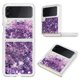 thumbnail image 1 of Funda Para Sansung Galaxy Z Flip 4 Con Brillo Líquido, Protección Completa Y Soporte De Anillo Giratorio, 1 of 4