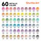 thumbnail image 2 of Lápices de colores metálicos Shuttle Art 60, núcleo blando, 2 of 9