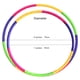 thumbnail image 3 of Hoola Hoop ROHOME Kids desmontable y de tamaño ajustable, 3 of 6