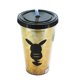 thumbnail image 1 of Copa Carnival Pokémon Pikachu Silhouette Gold 473 ml, 1 of 3