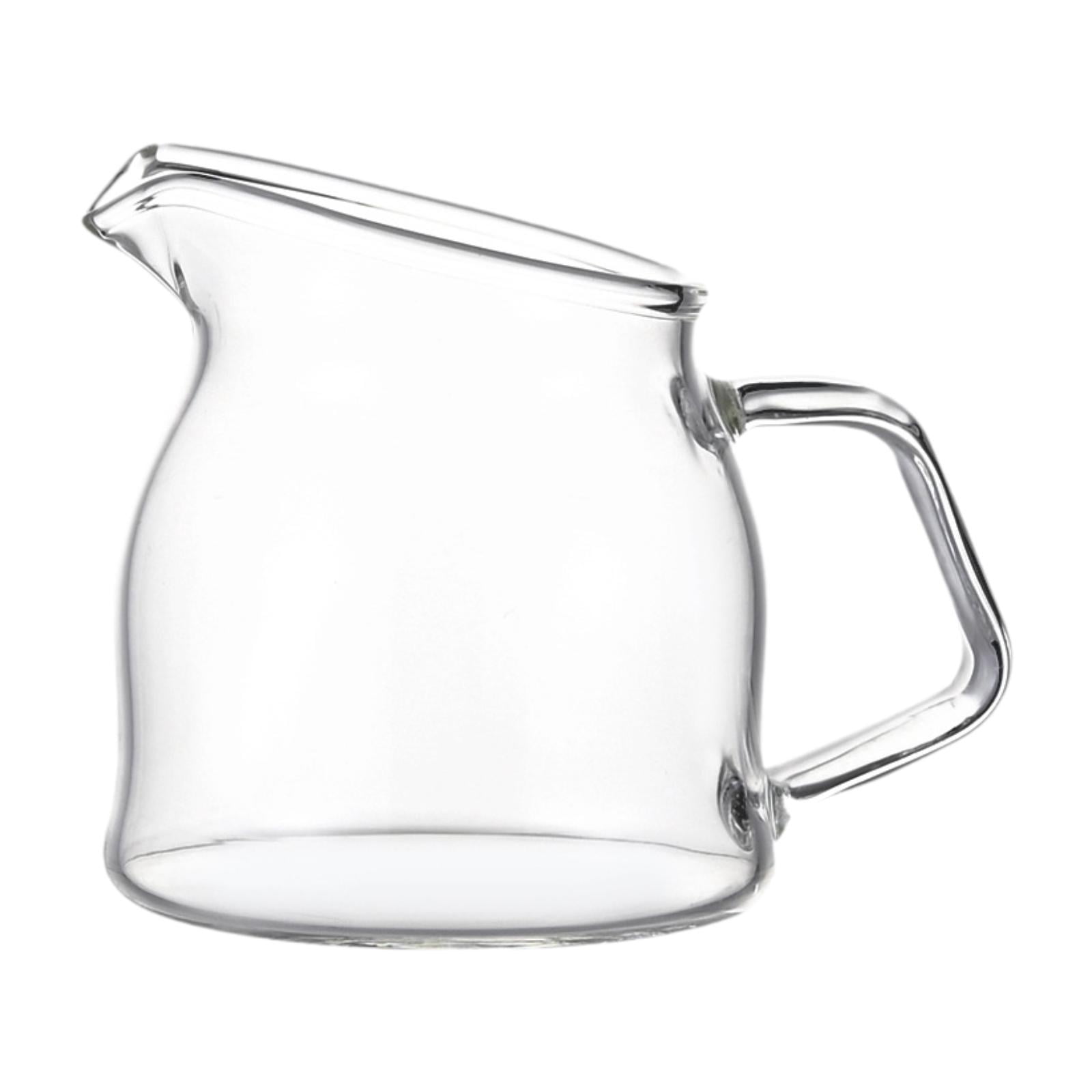 Bothyi - Jarabarra De Leche De Crema De Vidrio Jargador De Leche Para Bebidas Frías Y Calientes Bartendador