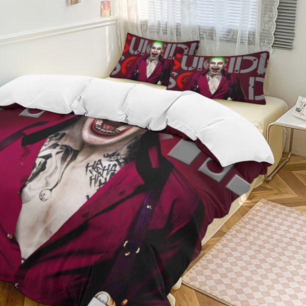 Suicide Squad 3-Piece Bedding Set Soft Warm And Comfortable Bed Set