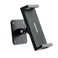 Magideal - Soporte De Pared Ajustable Giratorio Soporte Universal Para Dispositivos Base De Aleación De Aluminio Montaje Con Taladro Adecuado Para Hogares Oficin Desplegado 7Cm