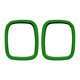 thumbnail image 2 of 2Pcs Roller Road Drift Patines En Línea Plate Edge Guard Green, 2 of 5