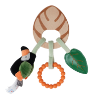 Little Big Friends - Sonajero De Madera - Selva