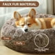 thumbnail image 2 of Cama Relajante Para Perros Y Gatos Para Mascotas Pequeñas 20 Pulgadas Marrón, 2 of 3