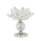 thumbnail image 5 of Candelero De Candelabro De Candelita De Loto De Vidrio Para Decoración De Fiesta En Casa Verde, 5 of 5