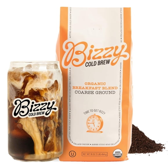 Bizzy Café Orgánico Cold Brew Breakfast Blend 454 g