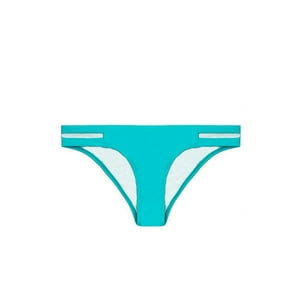 Samia - Bikini Calzón Con Calados Laterales Turquesa Xl