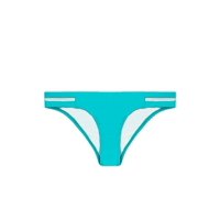 Samia - Bikini Calzón Con Calados Laterales Turquesa Xl