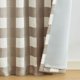 thumbnail image 3 of Cortina Threadmade 132 cm x 213 cm Espresso Cuadro Búfalo, 3 of 3