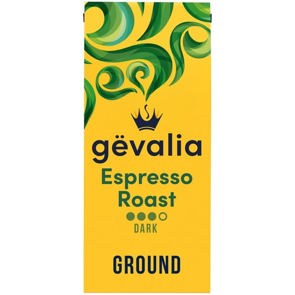 Café molido Gevalia Espresso Roast tostado oscuro 340 g
