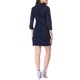 thumbnail image 3 of INSPIRE CHIC Vestido de Mezclilla para Mujer Conjunto de Maestra para Regreso a Clases Vestido Camisero de Mezclilla Mini con Botones y Mangas 3/4 L Azul, 3 of 8