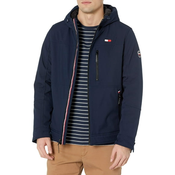 Chaqueta Tommy Hilfiger para hombre Filled Soft Shell Midnight Tech